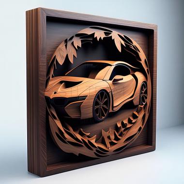 3D модель BMW i8 (STL)